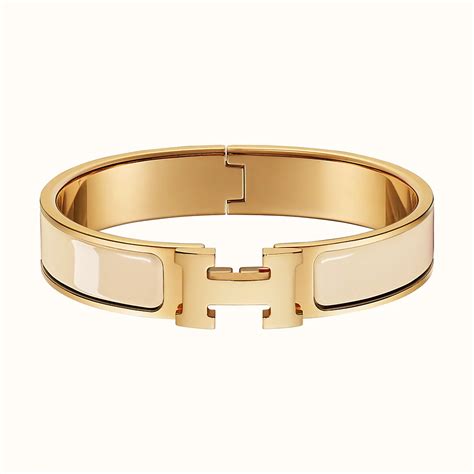 click h hermes|hermes h click bracelet.